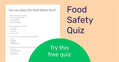 food safety quizlet|10 questions about food safety.